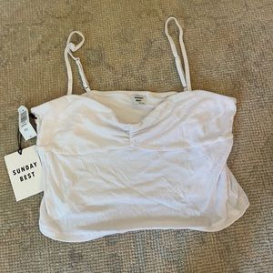 Aritzia Sunday best NWT soft tank